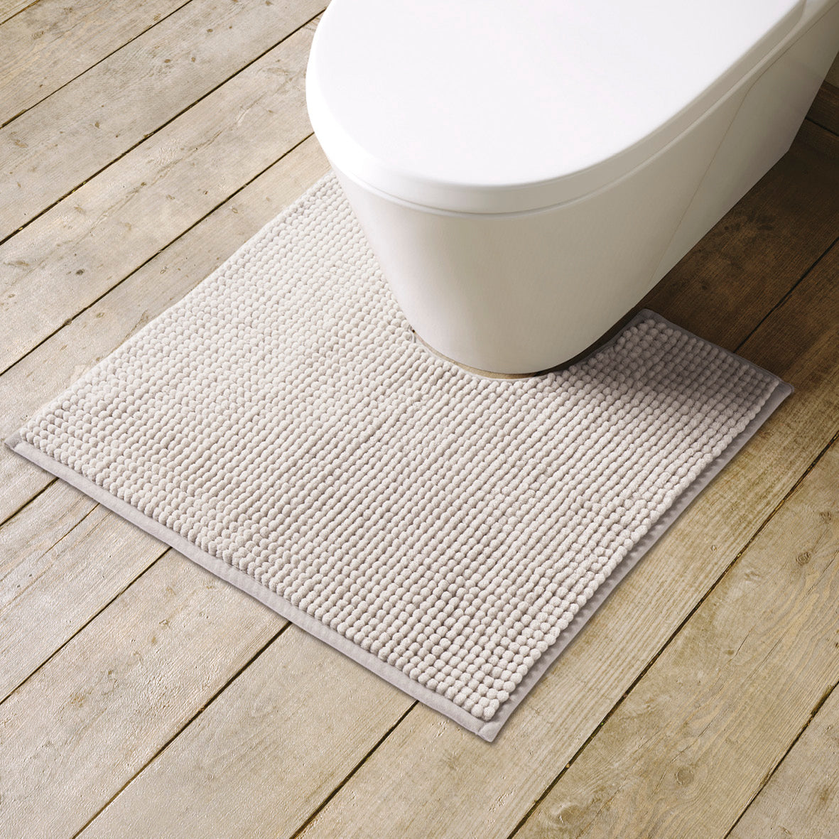 Toilet mat Grey - 45 x 50 cm