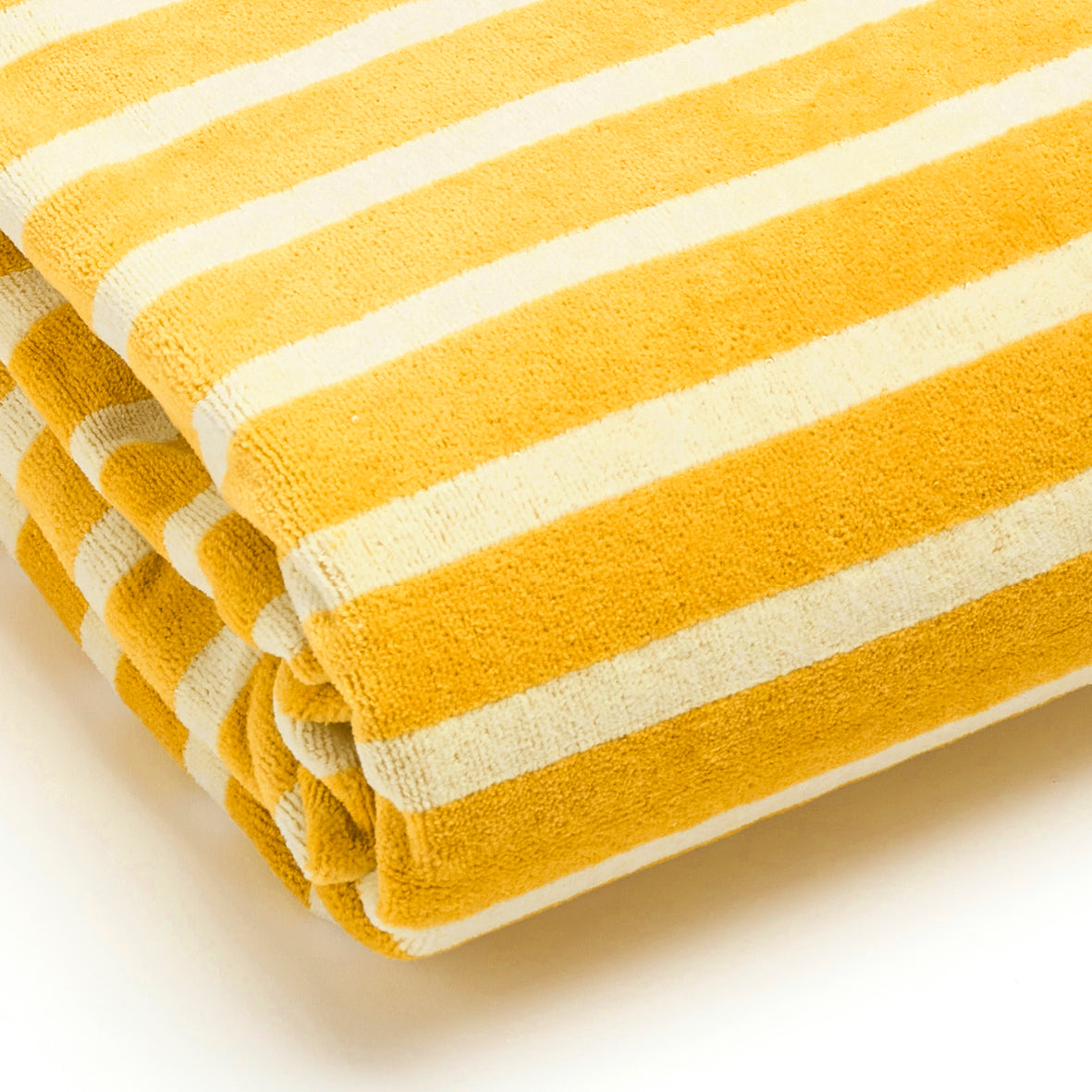 Beach towel Diego Yellow - 90 x 180 cm