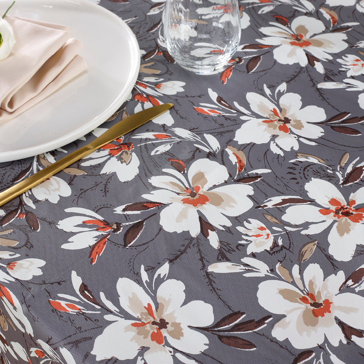 Tablecloth - Coucher de soleil Dark grey