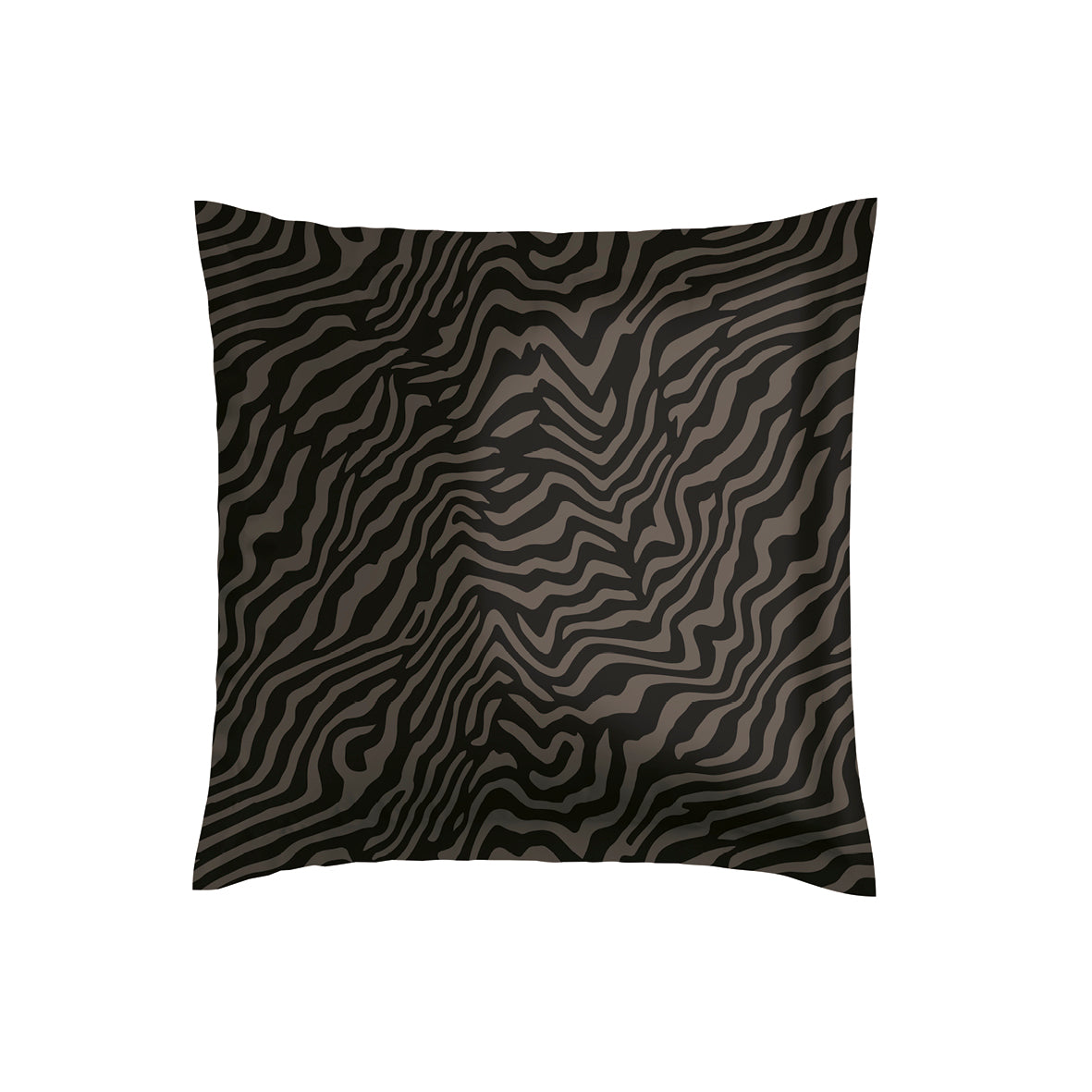 Pillowcase(s) cotton satin - Paradis zébré Black