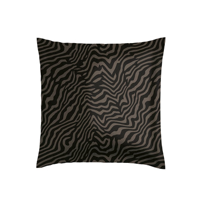 Pillowcase(s) cotton satin - Paradis zébré Black