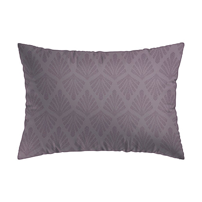 Pillowcase(s) cotton satin - Vibrance végétale Dark purple / Dark purple