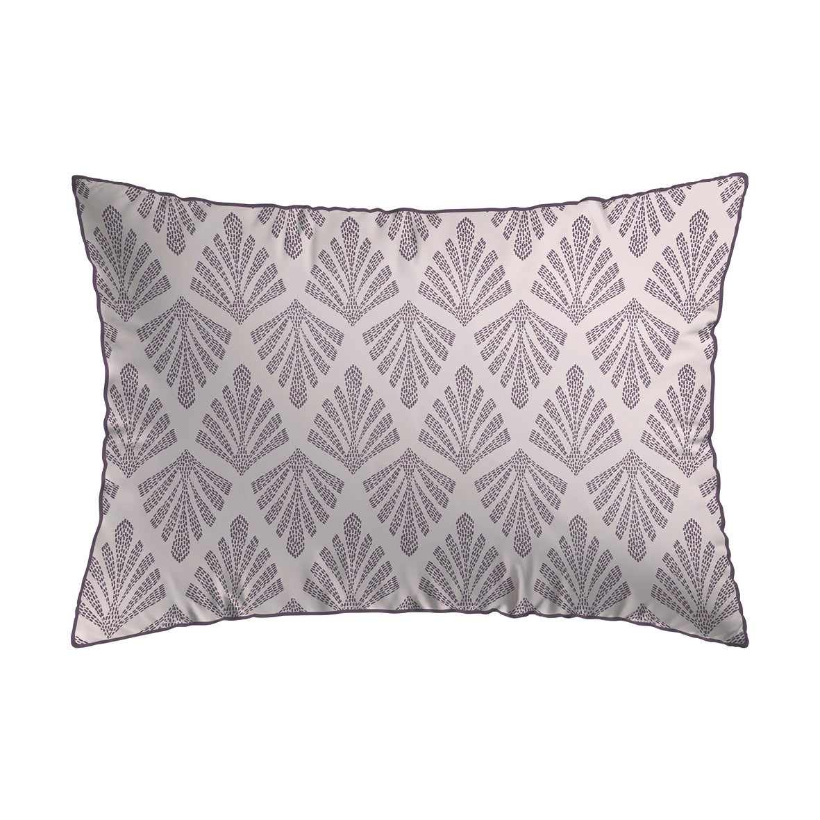 Pillowcase(s) cotton satin - Vibrance végétale Light purple / Light purple