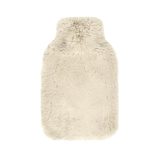 Hot water bottle with cover  White - 20 x 33 cm