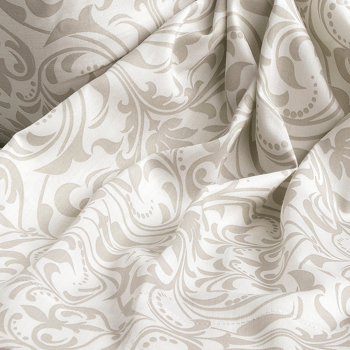 Pillowcase(s) cotton satin - Victorian Taupe