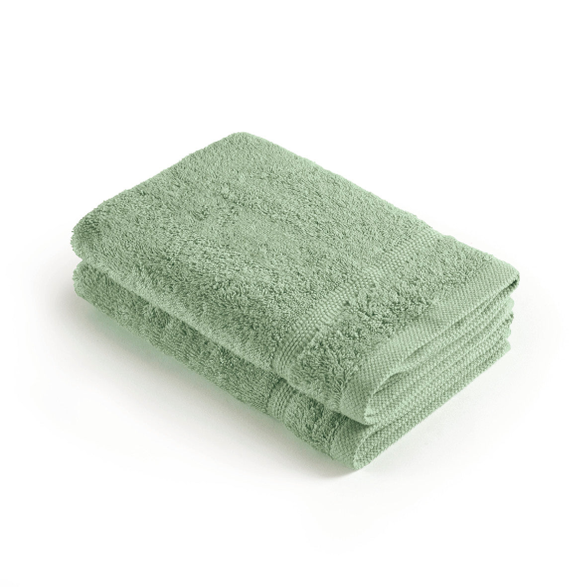 Set of 2 kitchen towels - 45 x 45 cm Meadow green