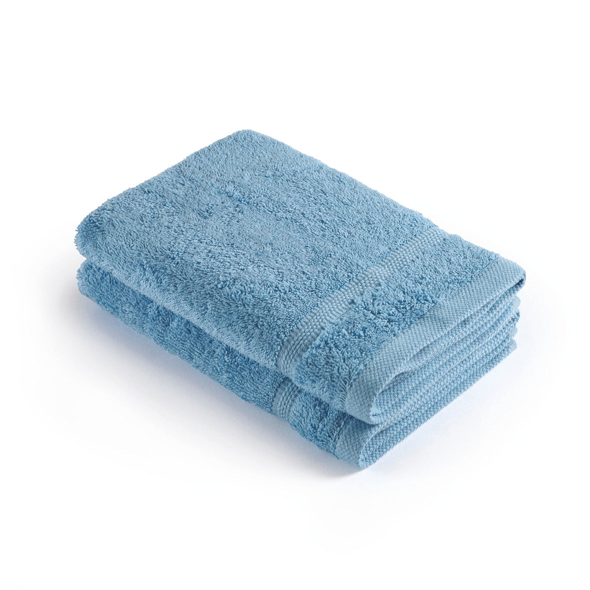 Set of 2 kitchen towels - 45 x 45 cm Sky blue