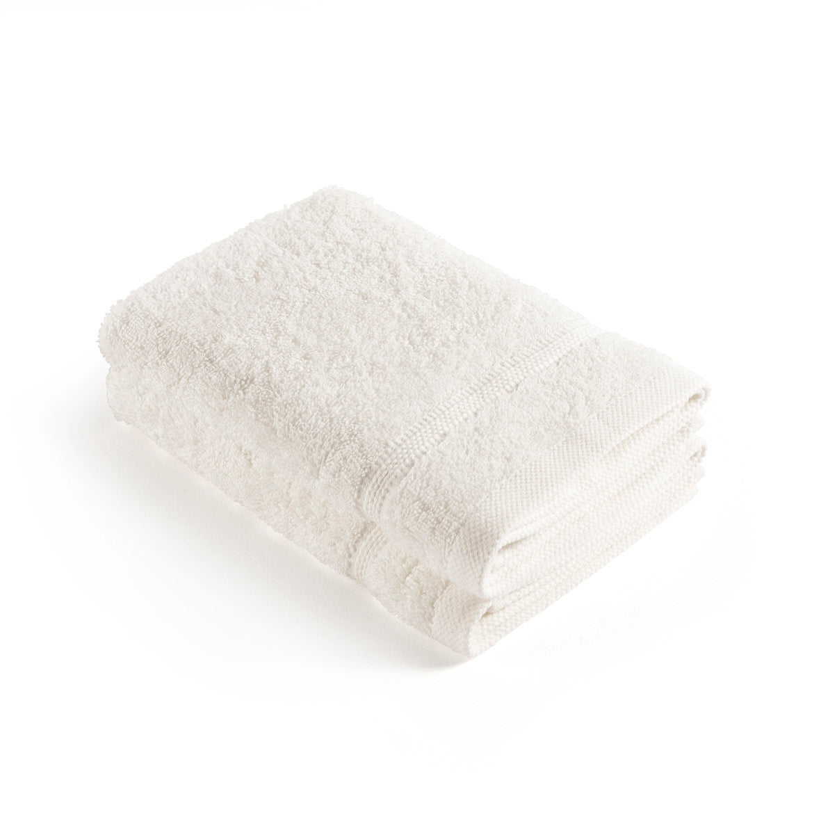 Set of 2 kitchen towels - 45 x 45 cm White