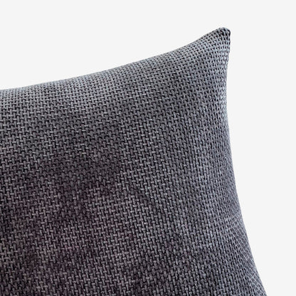 Cushion cover Alenia Dark grey - 45 x 45 cm