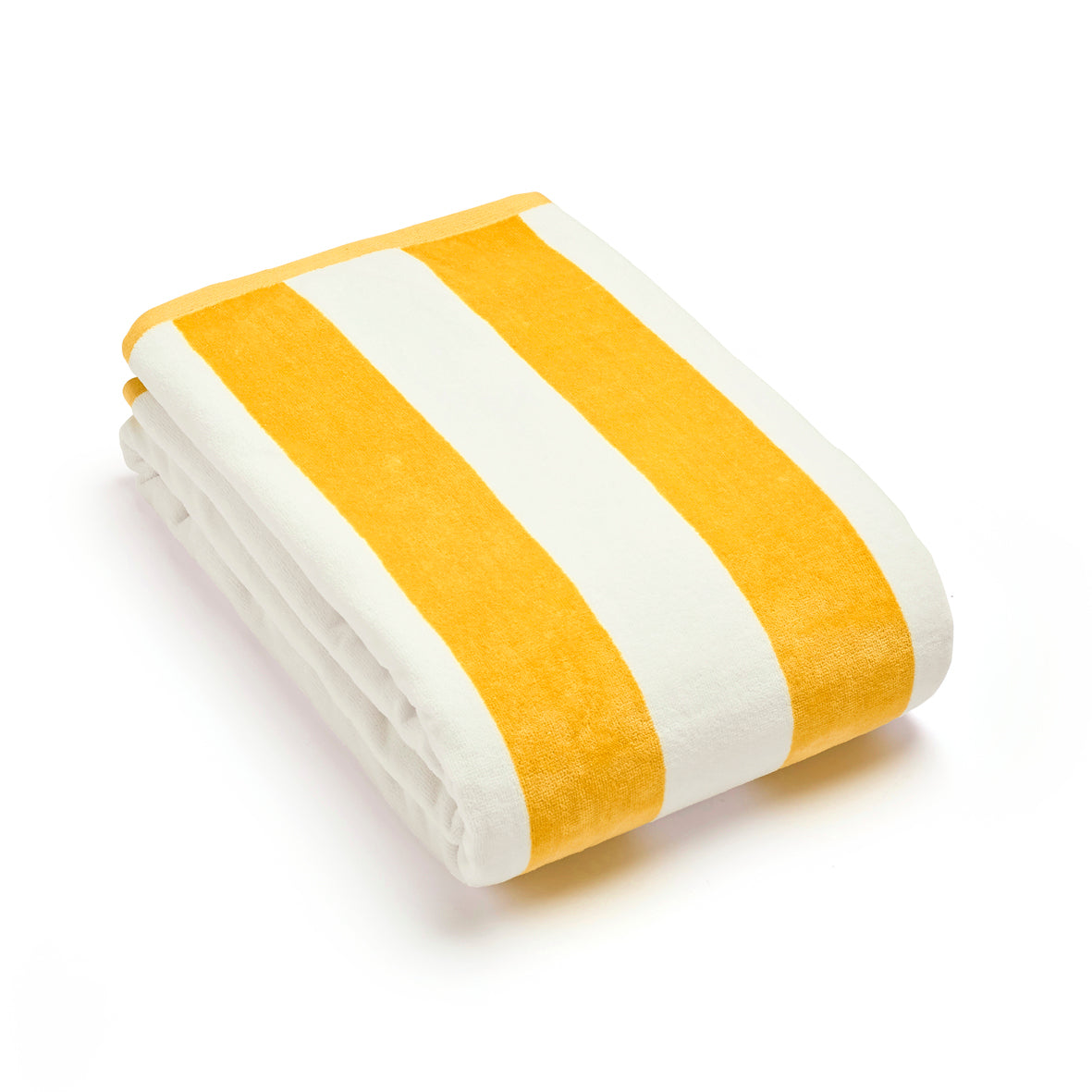 Beach towel Axel Yellow - 90 x 180 cm