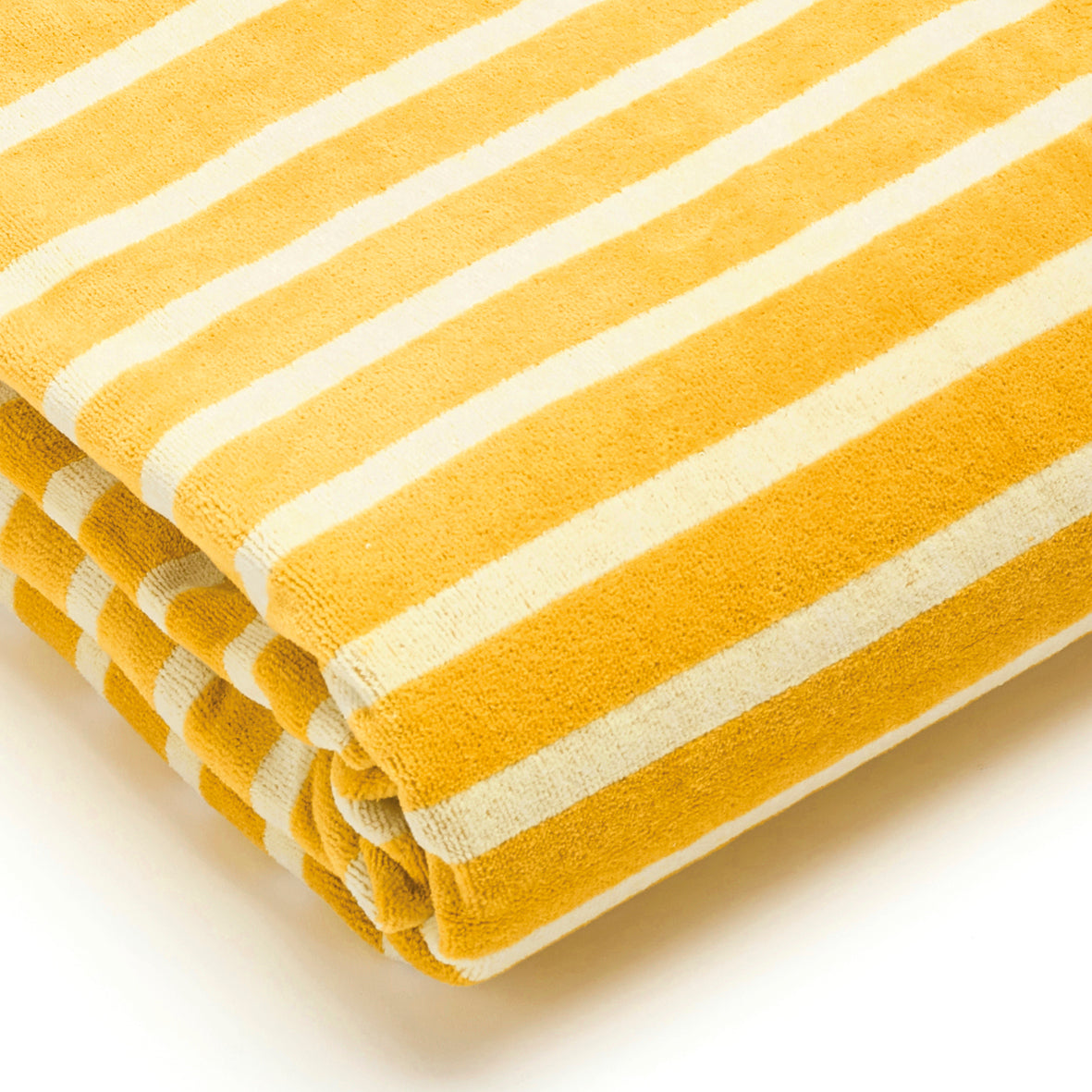 Beach towel Charlie Yellow - 90 x 180 cm