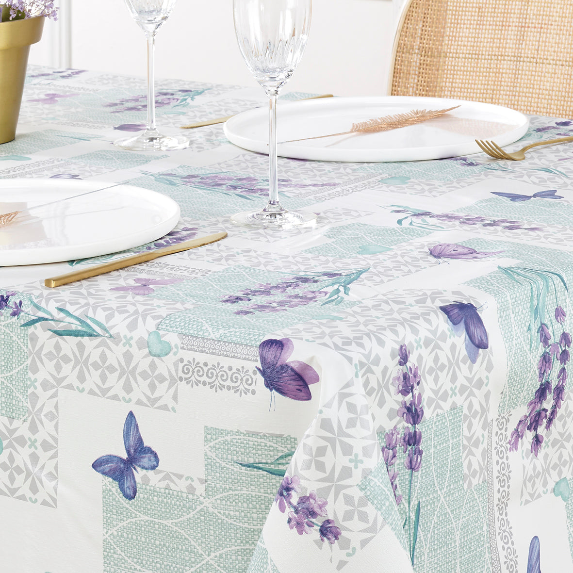 Tablecloth - Bouquet de lavande Lavender