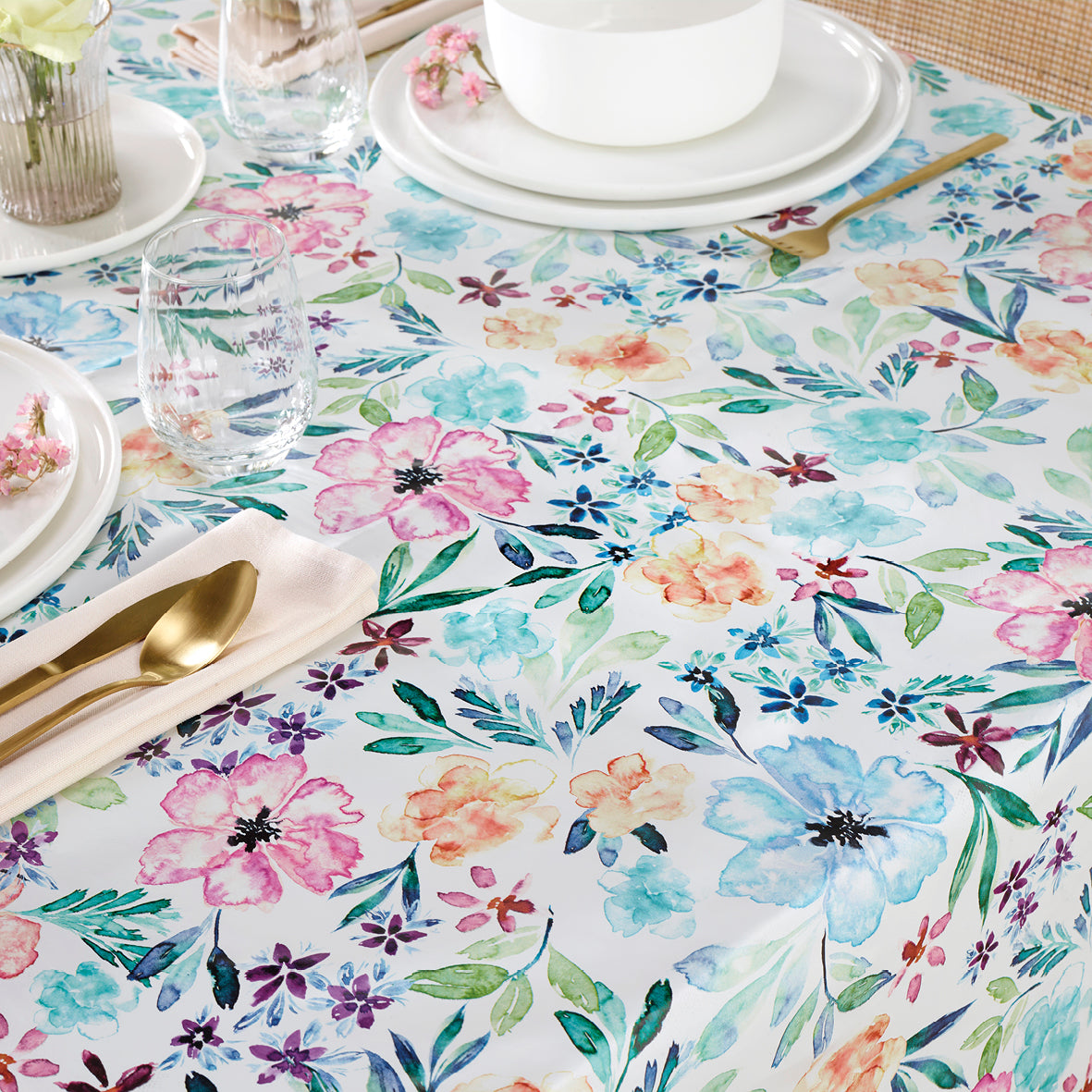 Tablecloth - Bosquet fleuri Multicolor