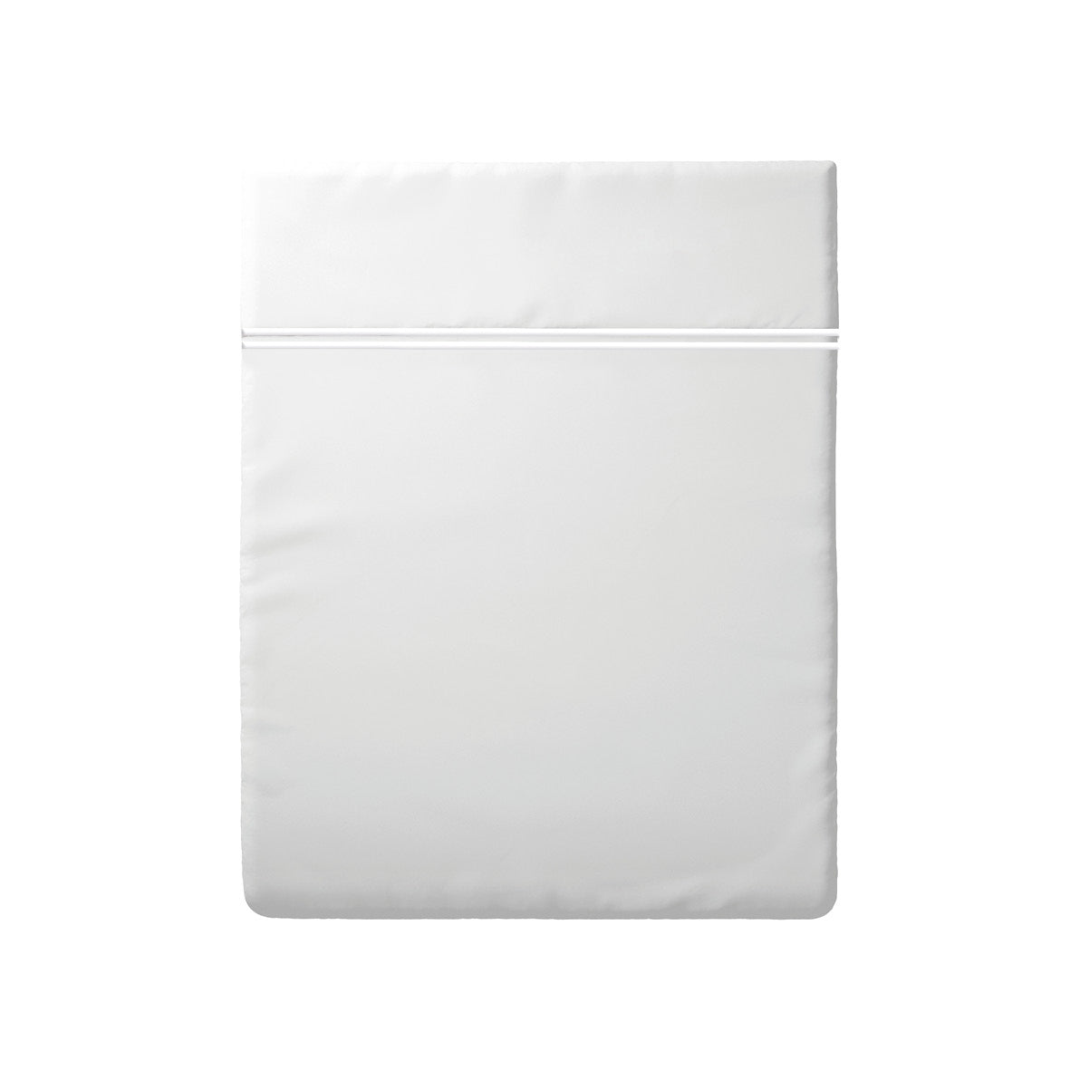 Flat sheet cotton satin - Nice White / White