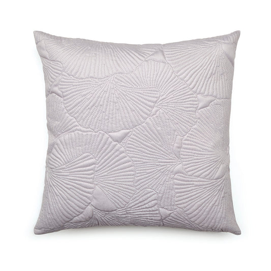 Cushion cover embossed - flower Taupe