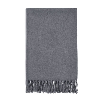 Long scarf cashmere - grey