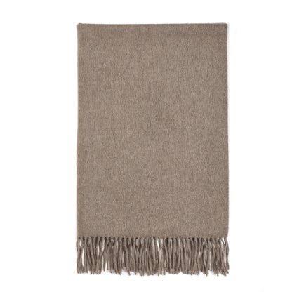 Long scarf cashmere - taupe