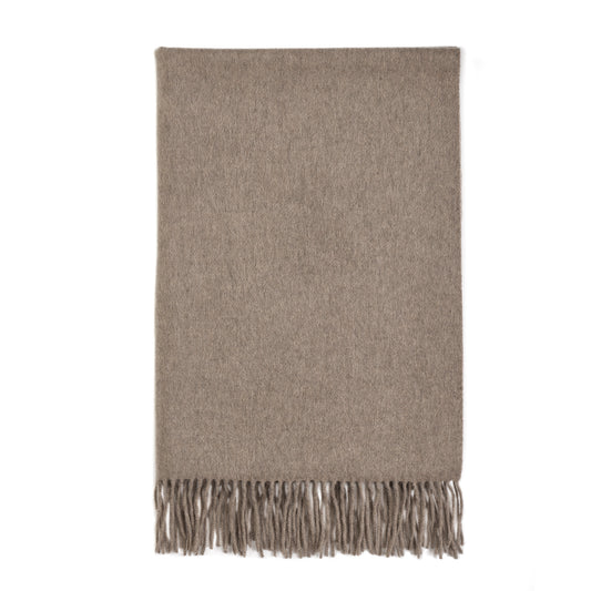 Long scarf cashmere - taupe