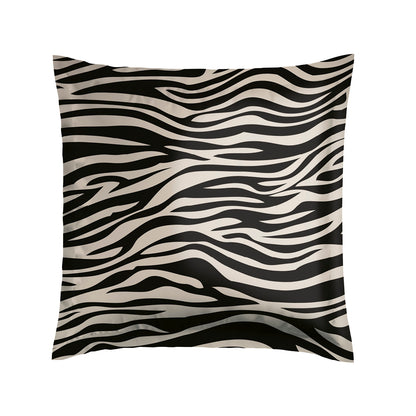 Pillowcase(s) cotton satin - Rêves zébrés Black