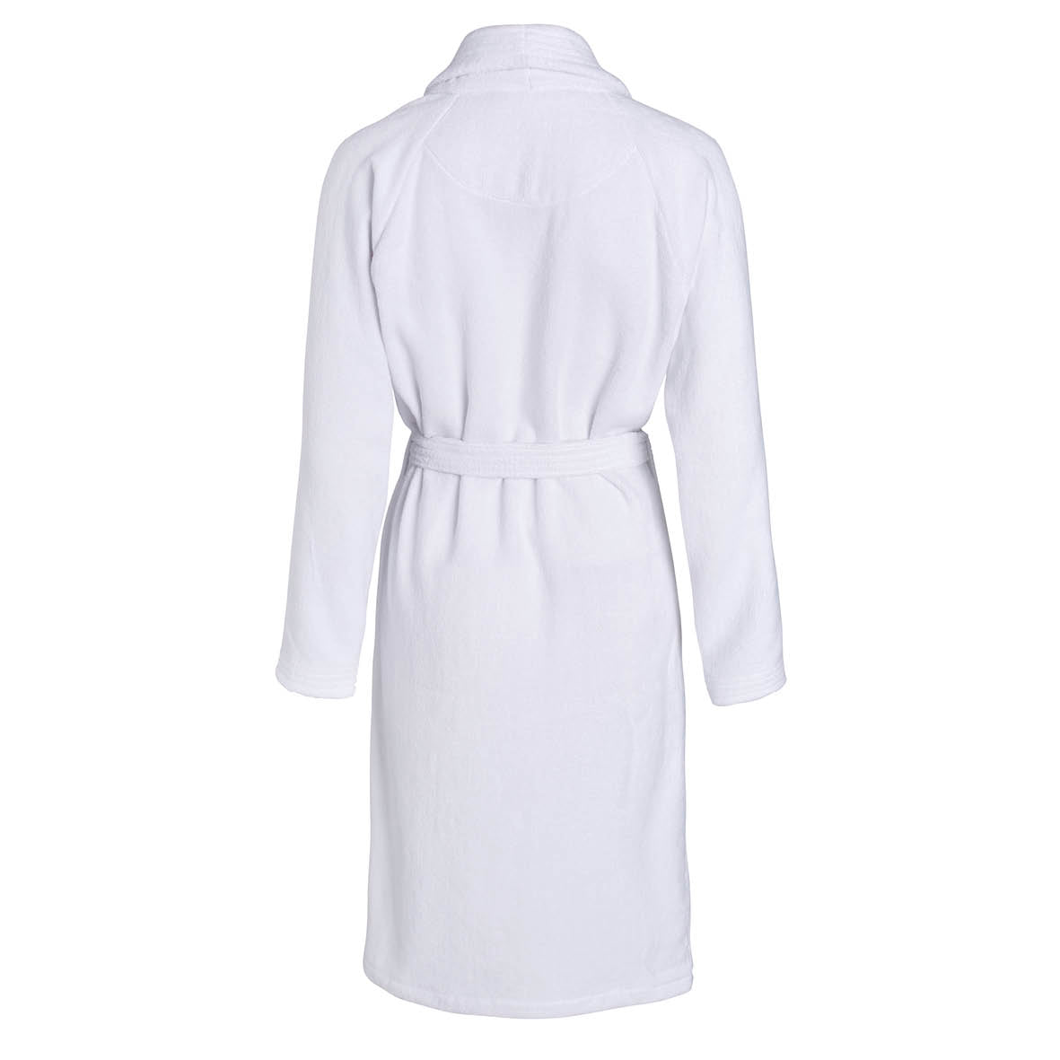 Hooded bathrobe - White