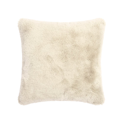 Cushion cover fake fur - White - 40 x 40 cm