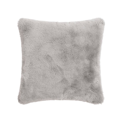 Cushion cover fake fur  Grey - 40 x 40 cm