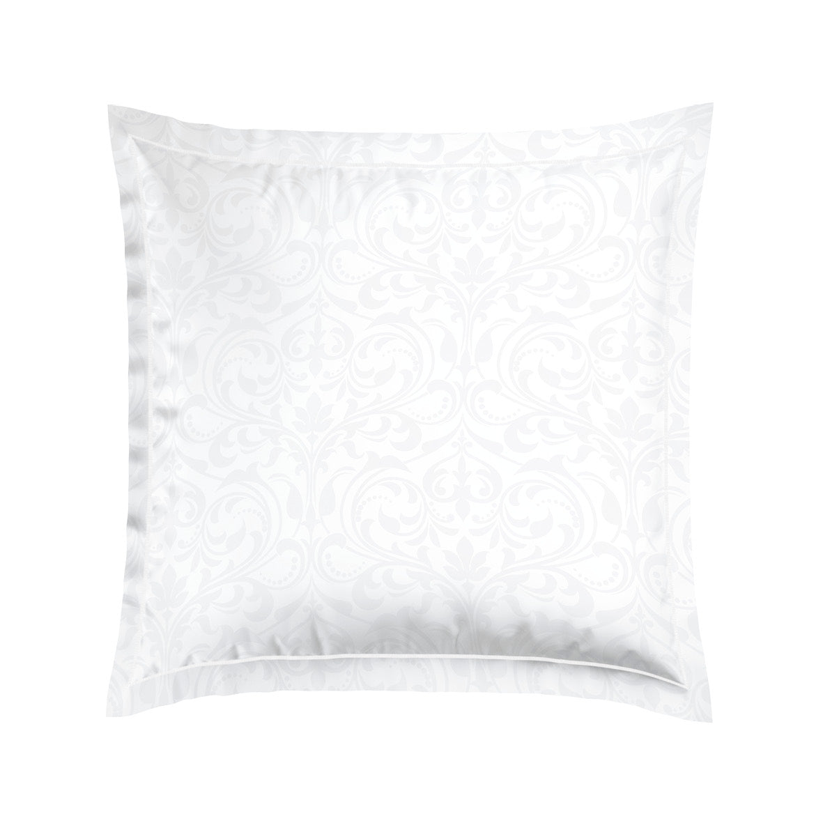 Pillowcase(s) cotton satin - Baroque White