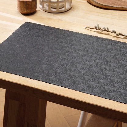 Set of 2 placemats - Palma Black