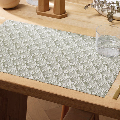 Set of 2 placemats - Palma Green