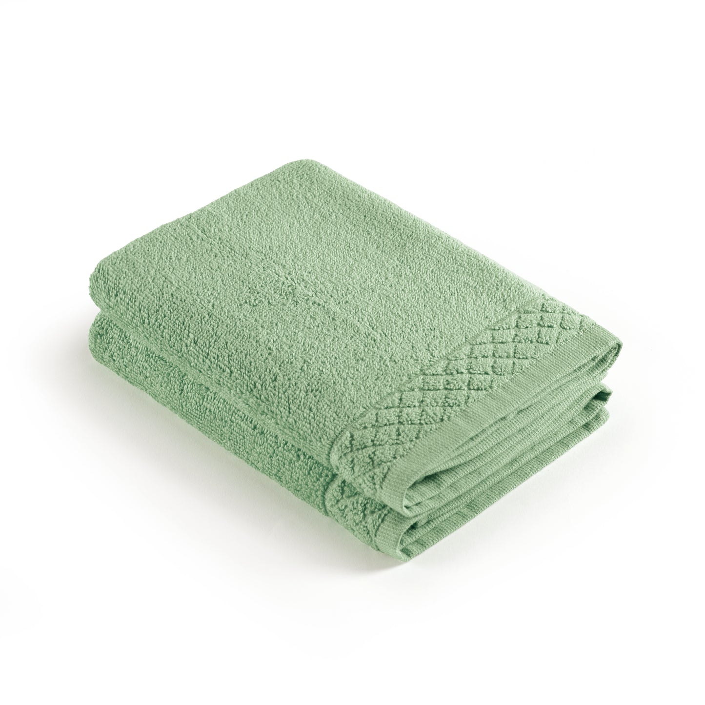 Set of 2 kitchen towels - 45 x 45 cm Meadow green