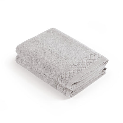 Set of 2 kitchen towels - 45 x 45 cm Taupe