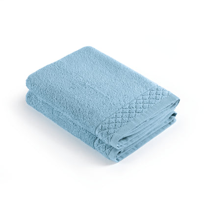 Set of 2 kitchen towels - 45 x 45 cm Sky blue