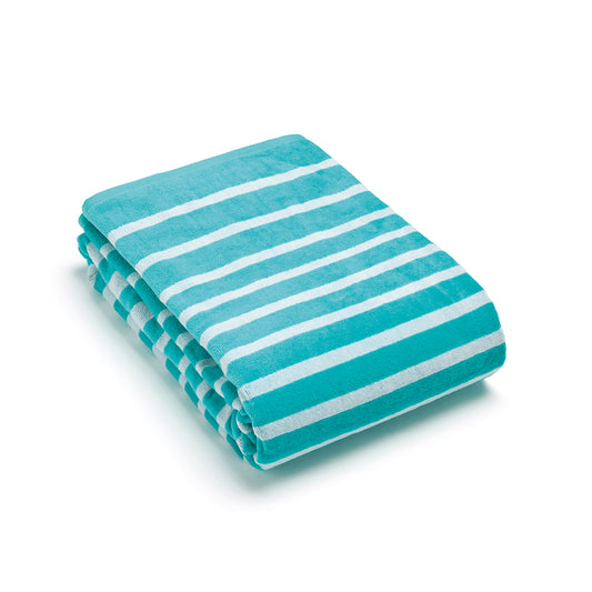 Beach towel Cédric Turquoise - 90 x 180 cm