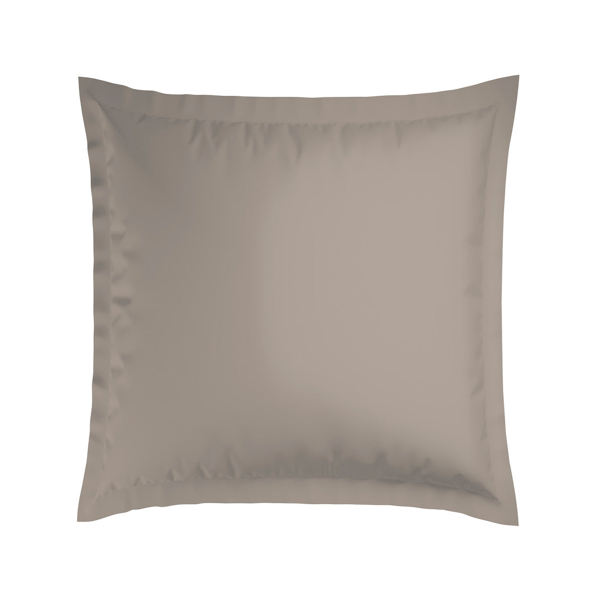 Taie(s) d'oreiller satin de coton - Paris Taupe / Taupe