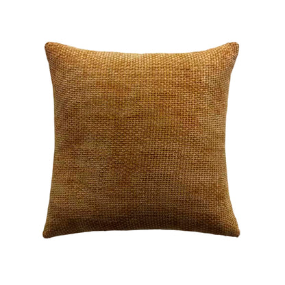 Cushion cover Rosalie Mustard yellow - 45 x 45 cm