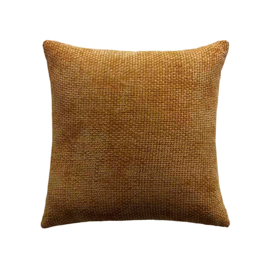 Cushion cover Rosalie Mustard yellow - 45 x 45 cm