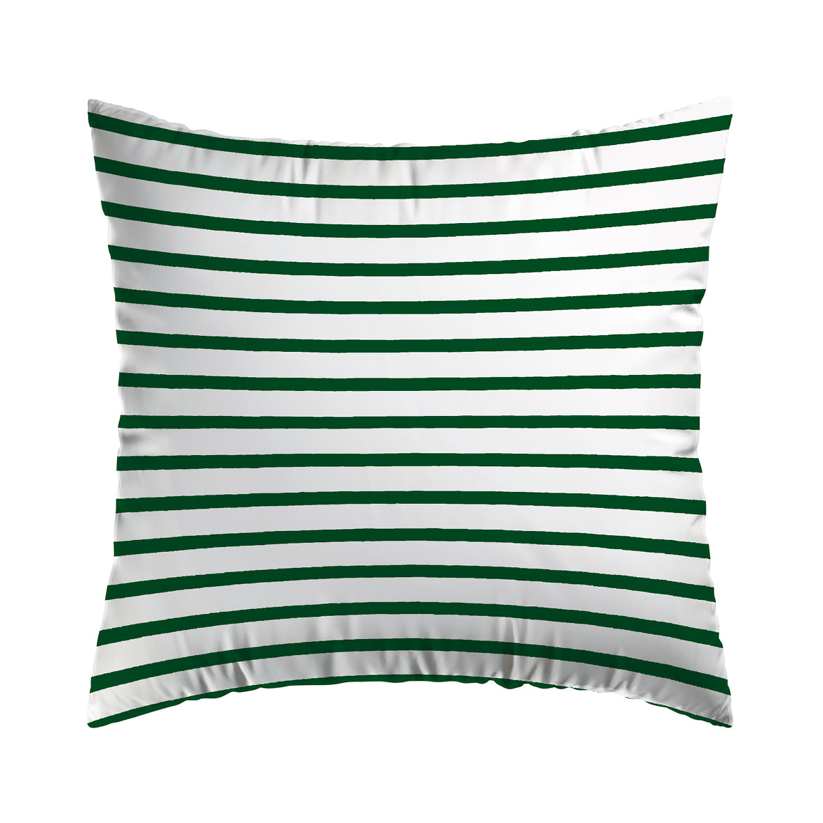 Pillowcase(s) cotton satin - Marinière Green