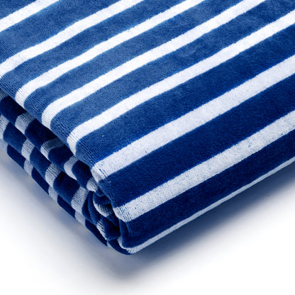 Beach towel Gabrielle Dark blue - 90 x 180 cm