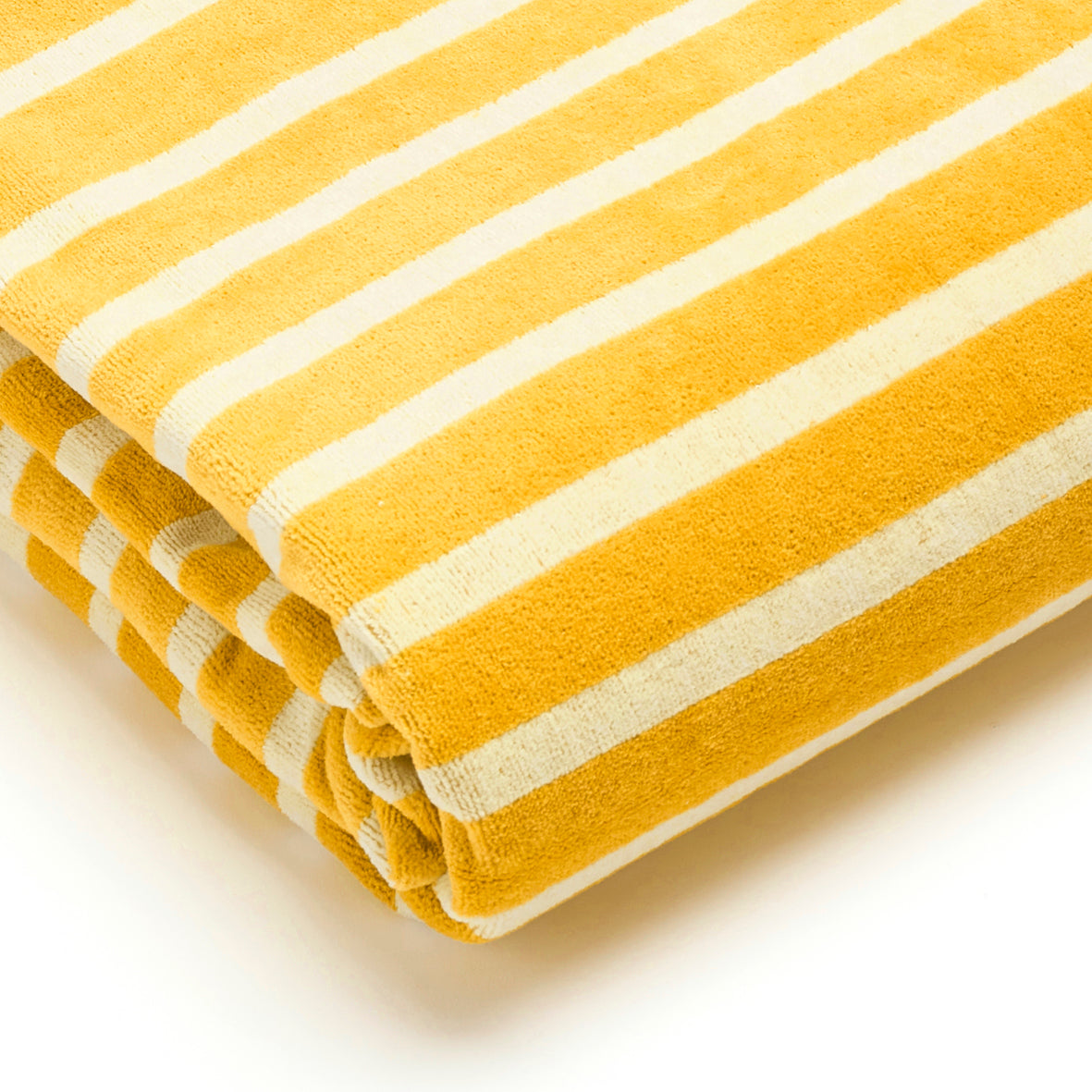 Beach towel Gabrielle Yellow - 90 x 180 cm