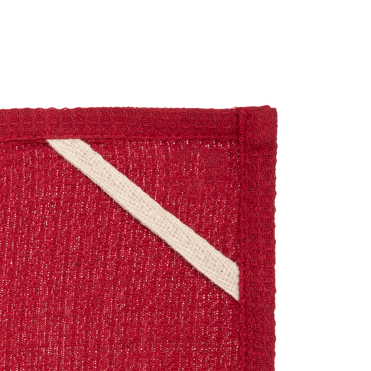 Set of 3 kitchen towels  Red - 70 x 45 x 0,3 cm