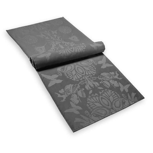 Table runner Love Stories Dark grey - 50 x 160 cm