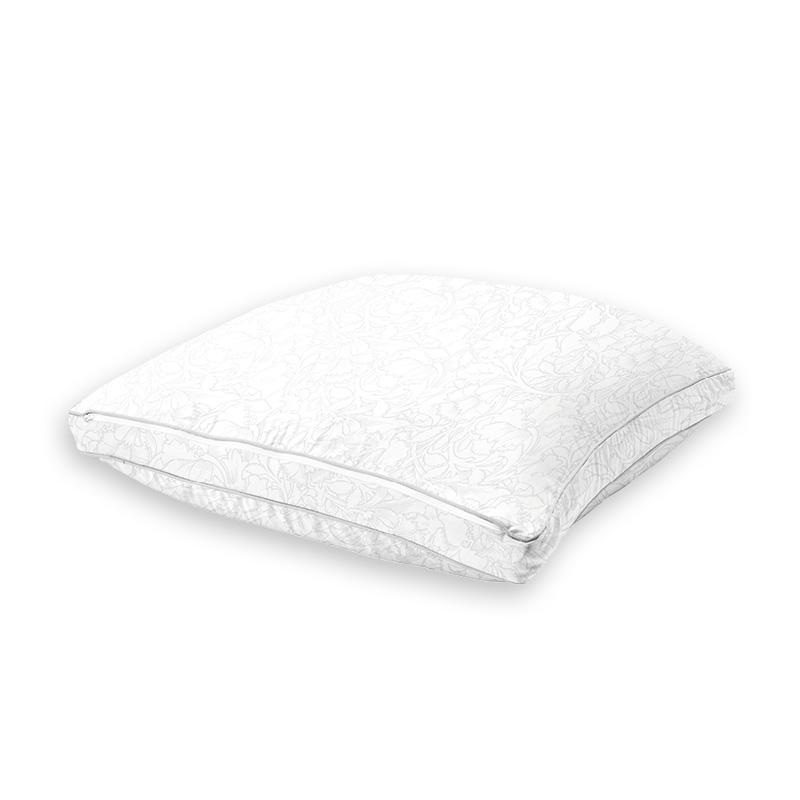 Pillow square memoryfoam + protection sleeve Arabesque White - 60 x 60 cm