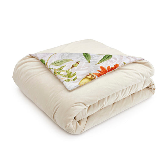 Bedspread Jardin D'Hiver Taupe - 120 x 180 cm