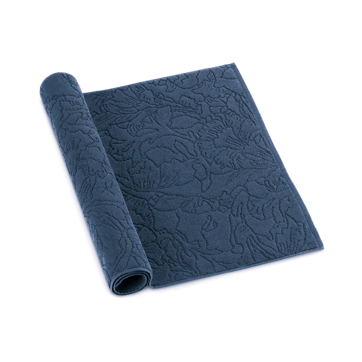 Bath carpet Sage green - 60 x 100 cm Navy blue