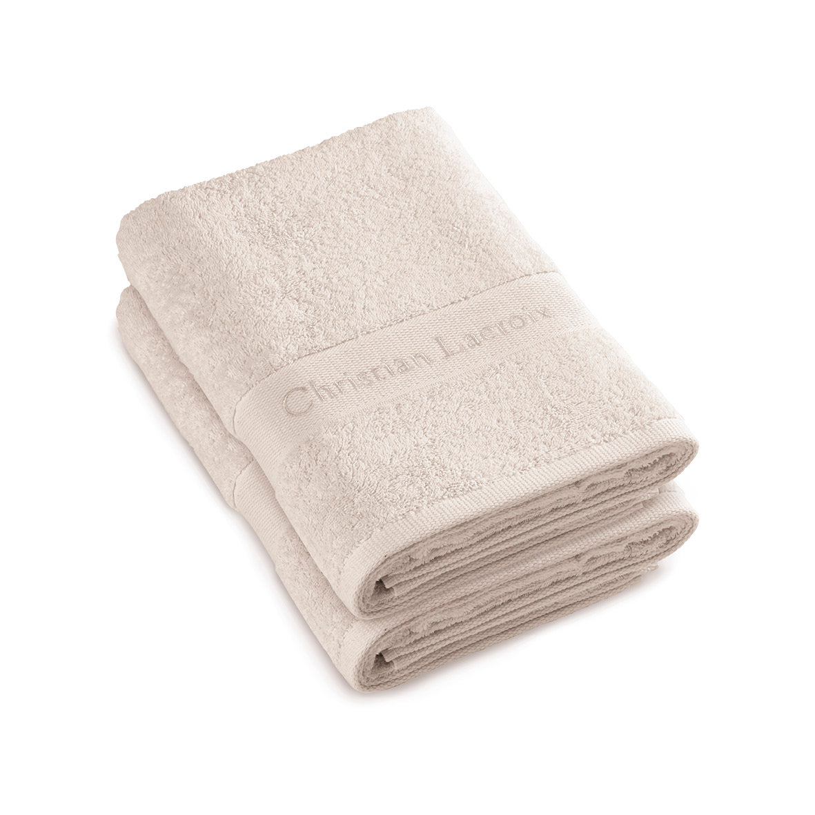Set of 2 bath towels Sand