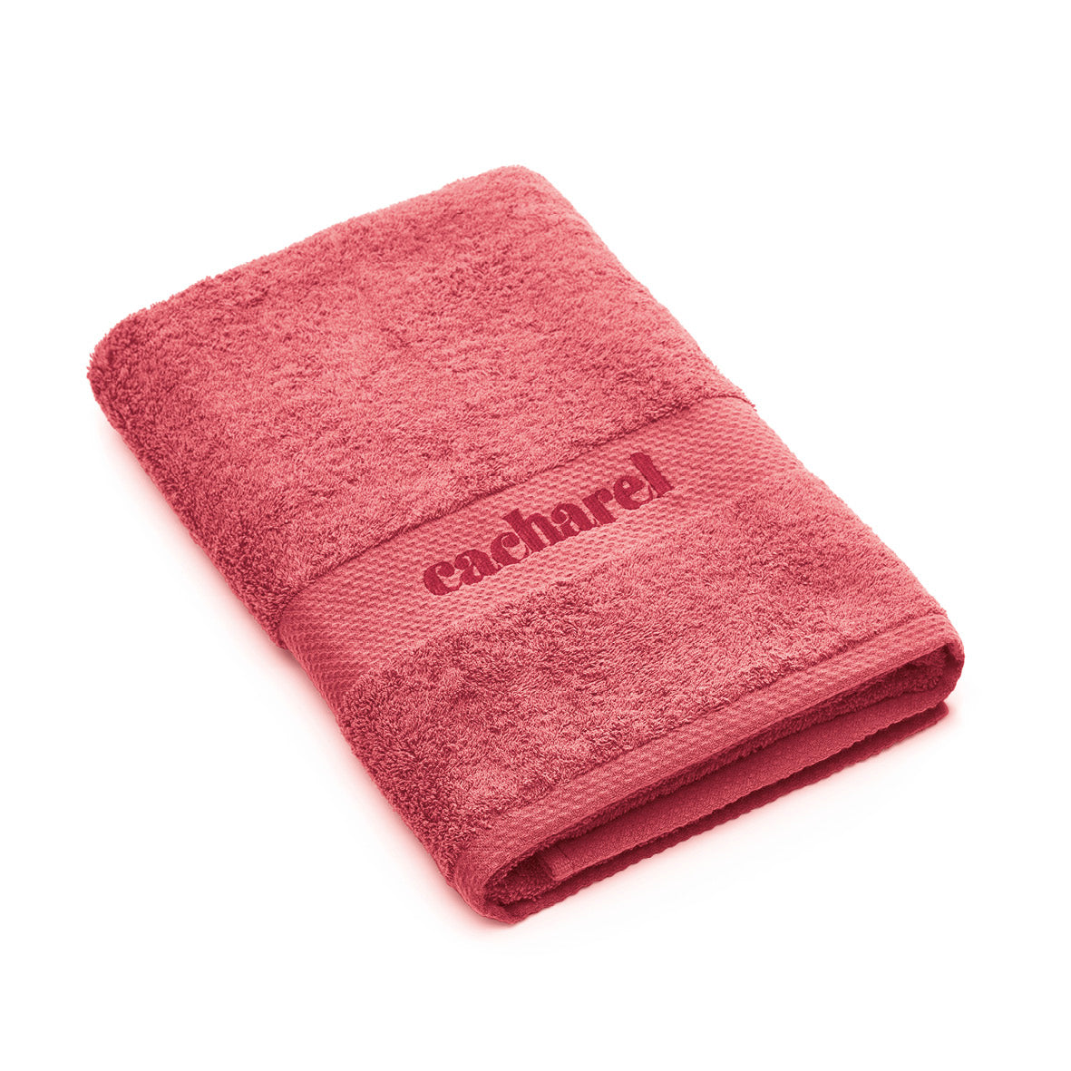Maxi bath towel - 100 x 150 cm Hibiscus pink