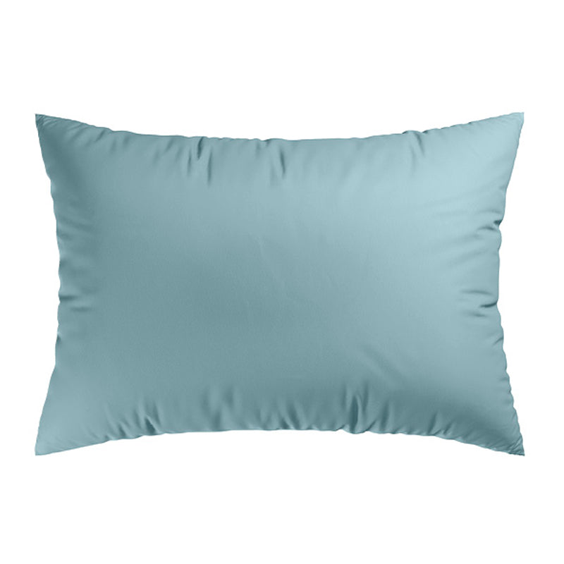 Set of 2 pillowcases cotton satin - Uni Light green