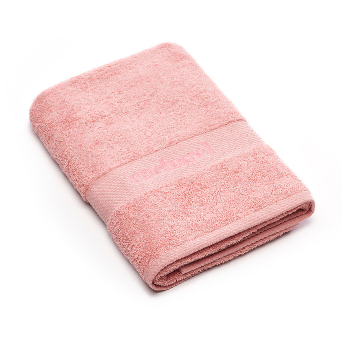 Maxi bath towel Light pink - 100 x 150 cm