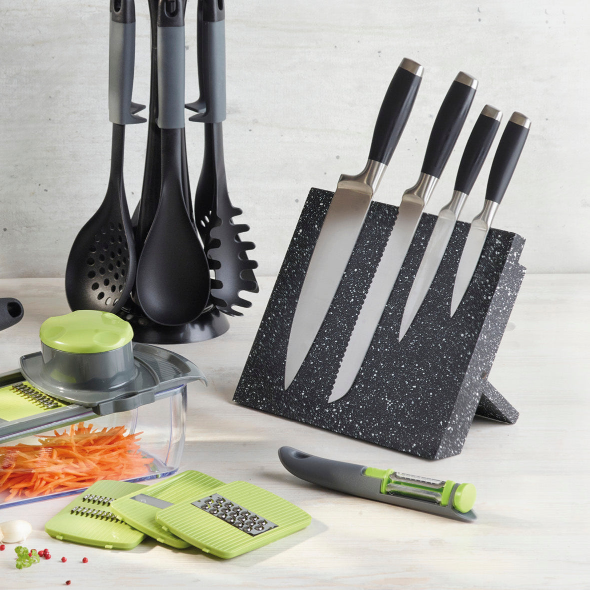 Xituo porte-couteau magnétique multifonction aimant puissant porte-couteaux  universel ensemble de couteaux de cuisine pour la maison - SENEGAL  ELECTROMENAGER
