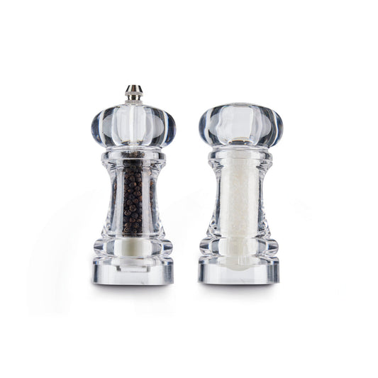 Pepper & salt mill set - Transparent